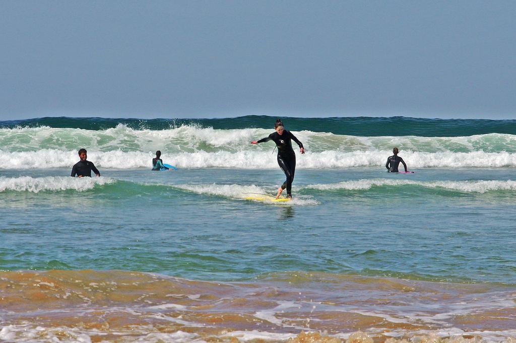 Zen Surf Beach House Aourir Ngoại thất bức ảnh